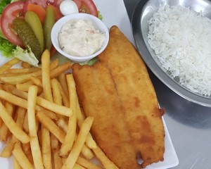 504 -  LINGUADO À MILANESA (PRATO PARA 1 PESSOA)